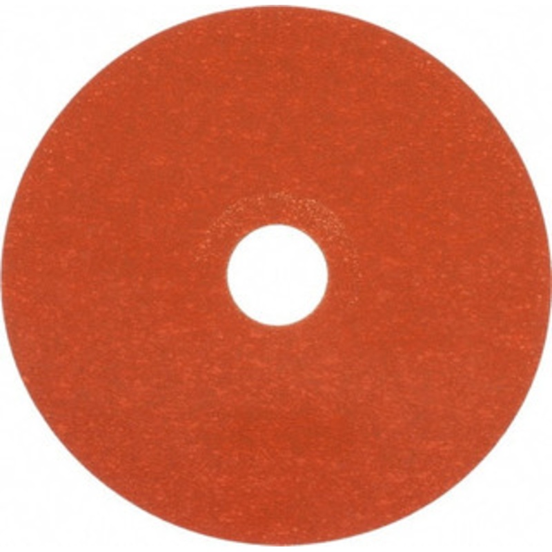 Norton 5 Diam, 7/8 Hole, 120 Grit Ceramic Fiber Disc Series R980P 66254409084 – 42064410