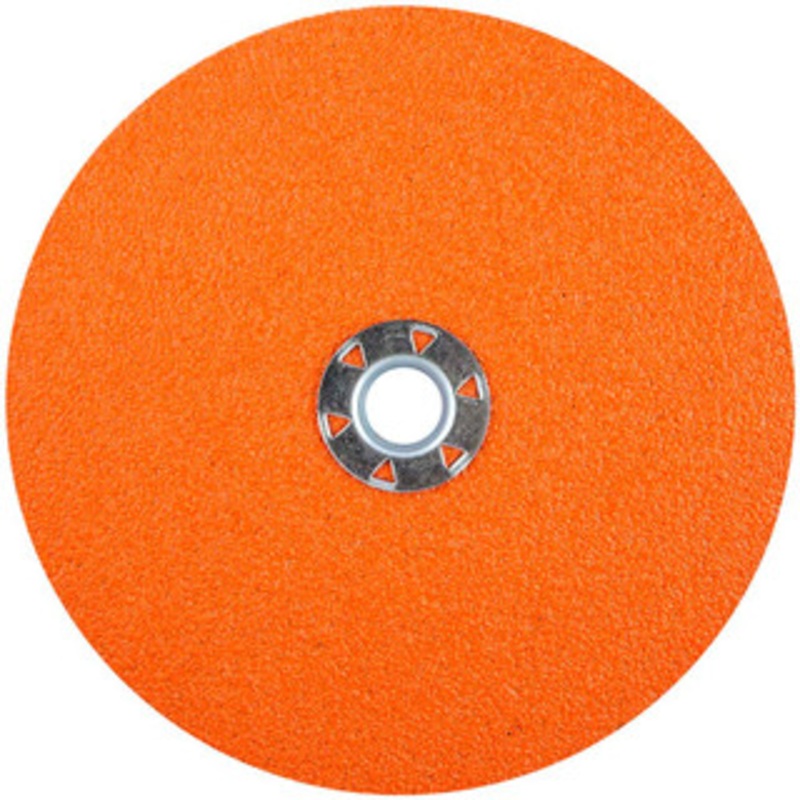 Norton 7 Diam, 5/8 Hole, 50 Grit Ceramic Alumina Fiber Disc Coarse, 8,600 Max RPM, Series BlazeX 69957370214 – 11020443
