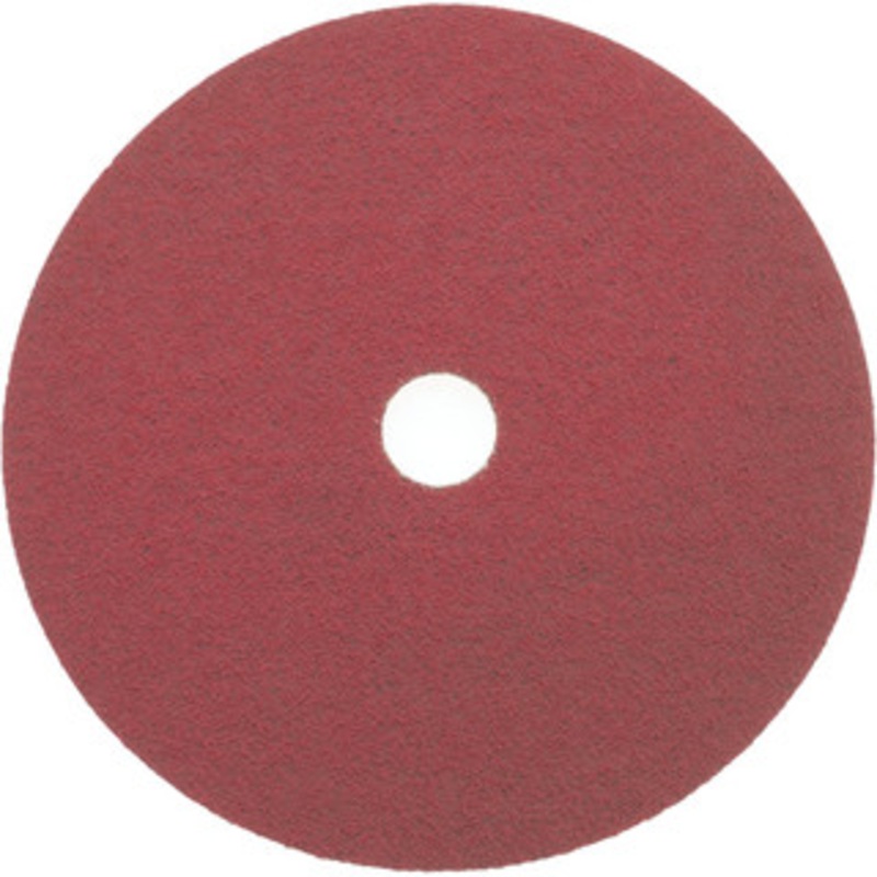 Norton 7 Diam, 7/8 Hole, 50 Grit Ceramic Alumina Fiber Disc Coarse 77696008430 – 92882430