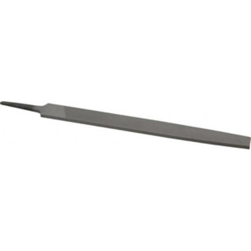 Value Collection 10 Long, Bastard Cut, Lathe American-Pattern File Single Cut, 1/4 Overall Thickness, Tang SC00576512 – 00576512