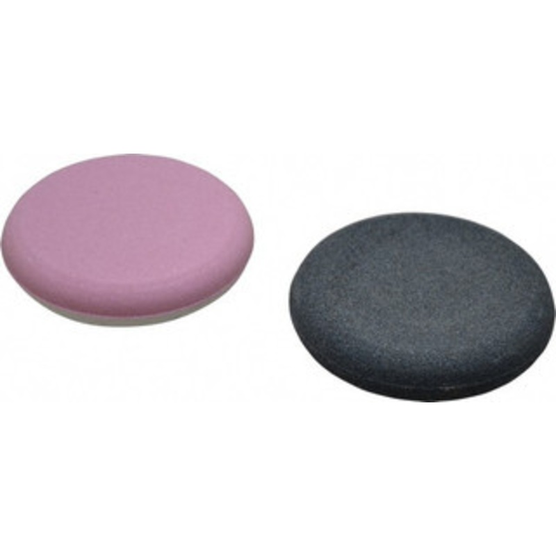 Grier Abrasive 2 Piece Aluminum Oxide Stone Kit Medium, (2) Fine & Very Fine DUAL DISK PACK – 00155051