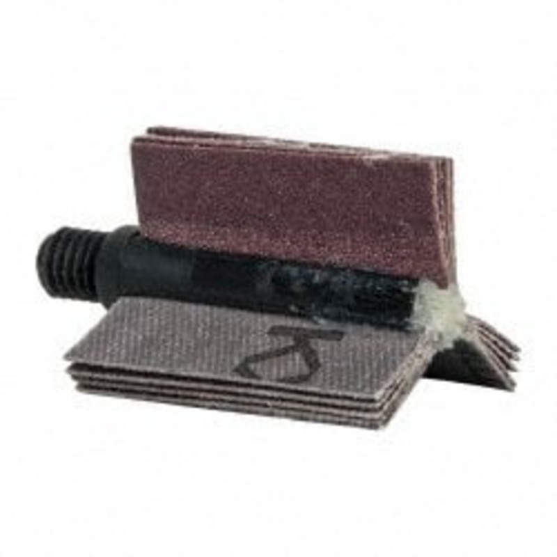 Merit Abrasives 120 Grit, Coated, Aluminum Oxide Bore Polisher Fine Grade, 25,000 RPM, Polishes Bores with 5/8 to 1 Diam 08834154193 – 97986517