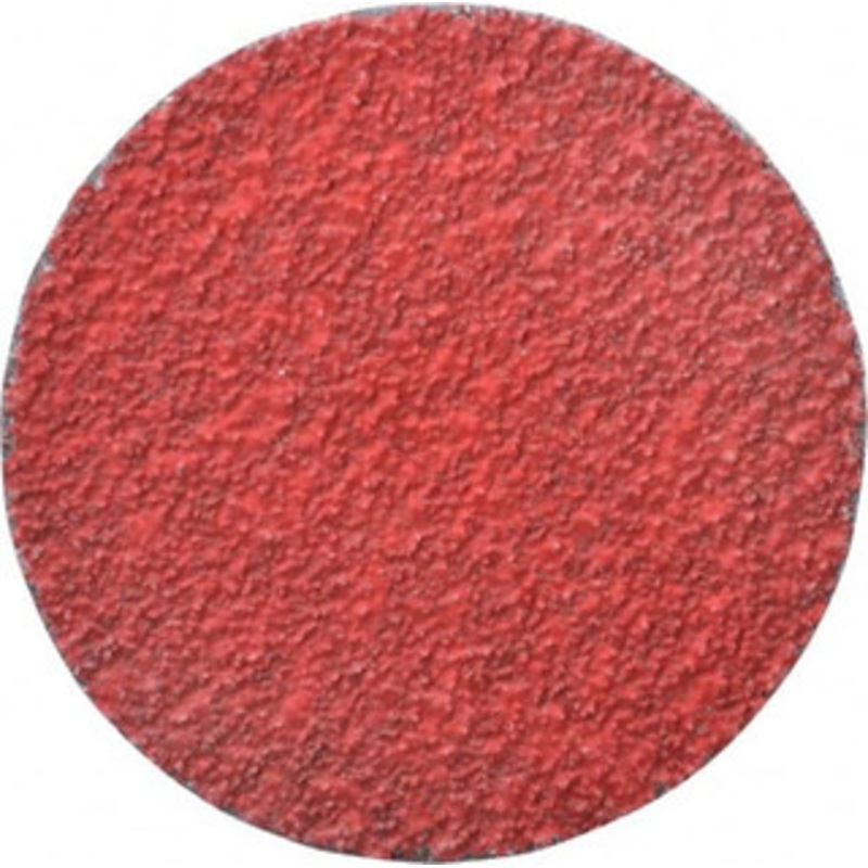 Merit Abrasives 3 36 Grit Ceramic Quick Change Disc Type S Attachment, Very Coarse Grade, Coated, 20,000 RPM, Power-Lock Type 2 Compatible 08834161303 – 09607714