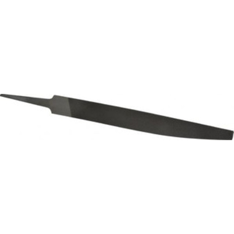Nicholson 6 Long, Second Cut, Knife American-Pattern File Double Cut, 5/32 Overall Thickness, Tang 06836N – 80762123