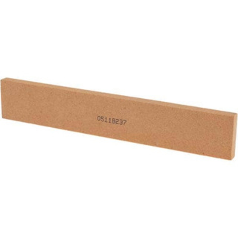 Norton 180 Grit Aluminum Oxide Rectangular Roughing Stone Very Fine Grade, 1 Wide x 6 Long x 1/4 Thick 61463605444 – 05118237