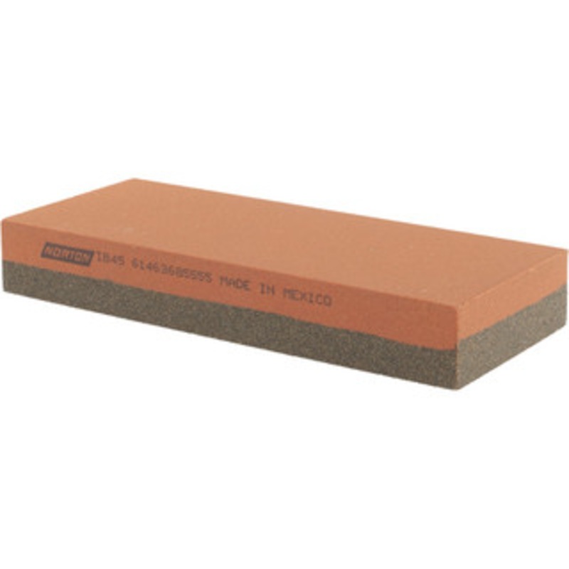 Norton 5 Long x 2 Wide x 3/4 Thick, Aluminum Oxide Sharpening Stone Rectangle, Coarse, Fine Grade 61463685555 – 99130437