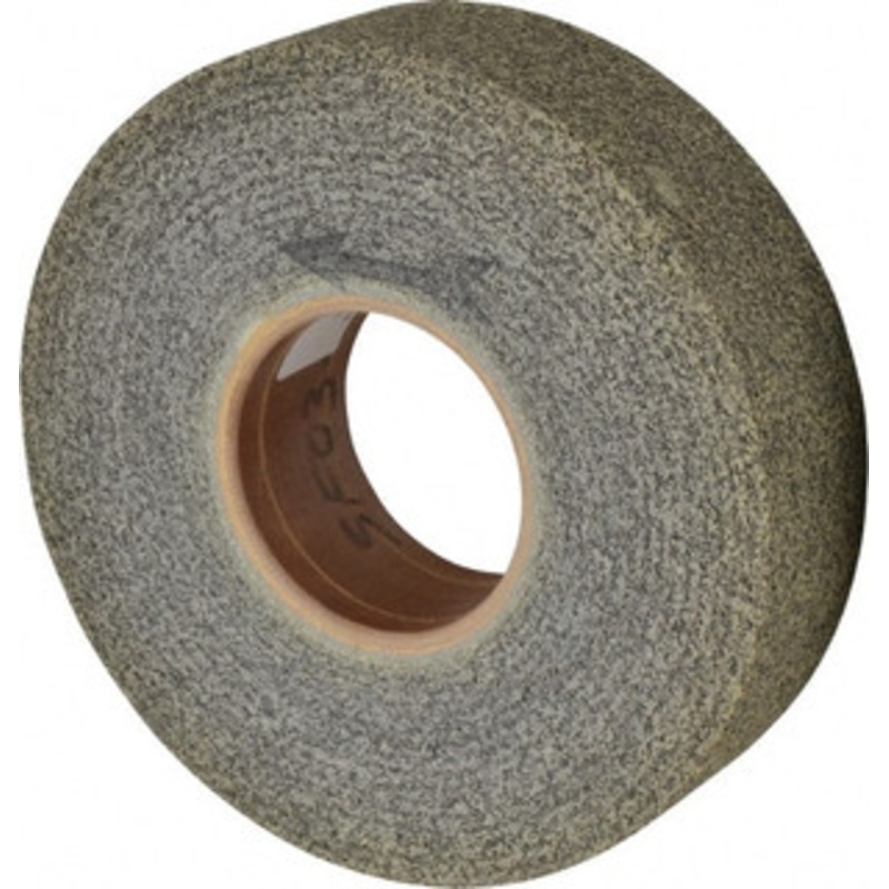 Brite Star 8 Diam, 2 Face Width, 3 Center Hole, Fine Grade, Silicon Carbide Deburring Wheel Convolute, Soft Density 6 Grade, 3,400 RPM 66261114592 – 81243461