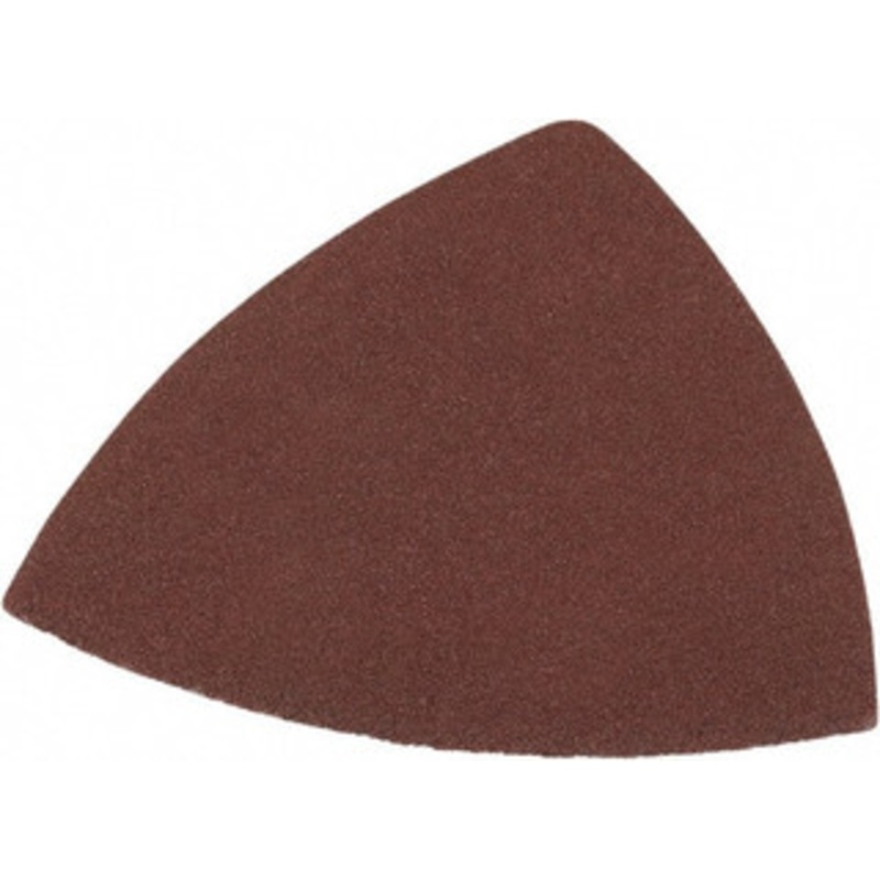 DeWALT 80, 120 & 220 Grit, Aluminum Oxide TriangleSanding Sheet 3-1/2 Long x 3-3/4 Wide, Assorted Grade, Weighted Cloth Backing DWASPTRI3 – 45263803