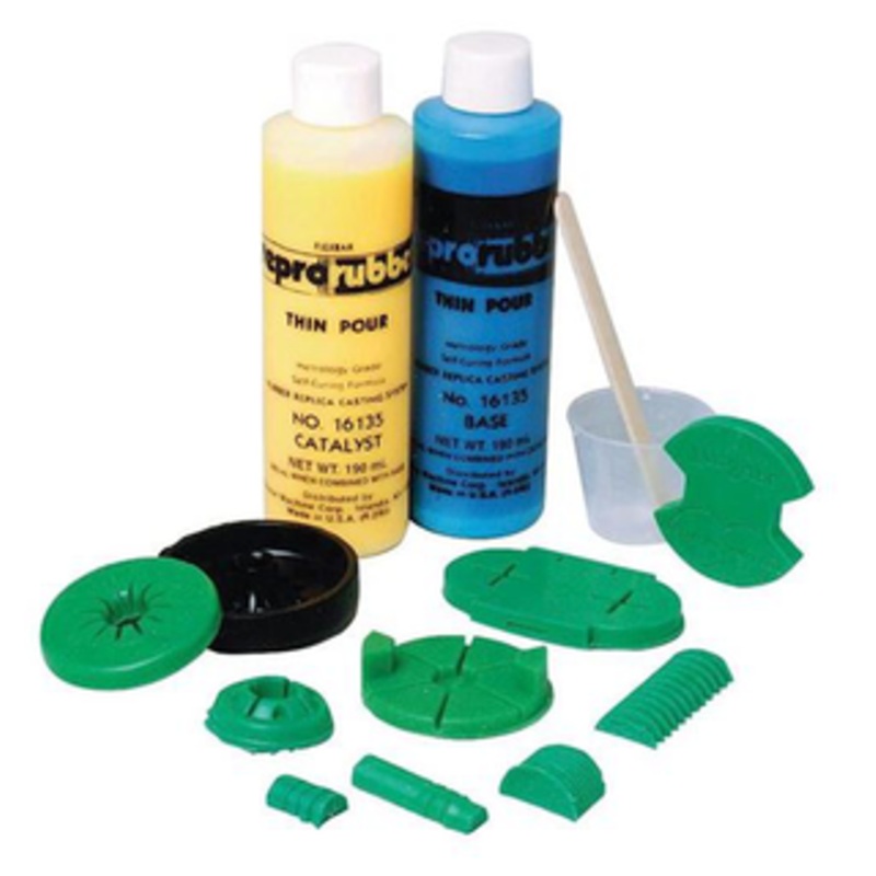 Flexbar Reprorubber Thin Pour Kit – Case of (10), 380 ml Bottles – 16137