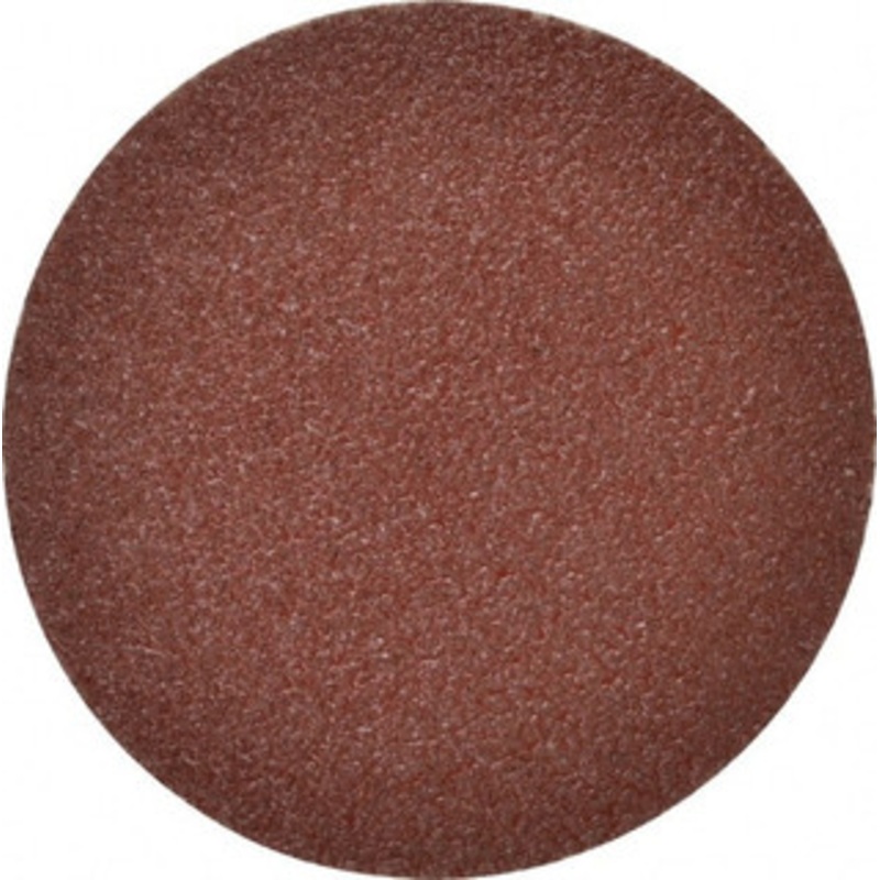 Merit Abrasives 6 Diam, 24 Grit Aluminum Oxide Adhesive PSA Disc Very Coarse, Black, Cloth Backing, Flexible 08834172044 – 72382963