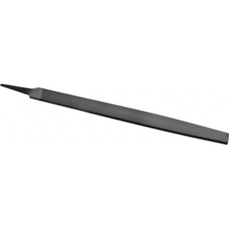 Nicholson 16 Long, Bastard Cut, Flat American-Pattern File Double Cut, 0.3438 Overall Thickness, Tang 03980NN – 80757610