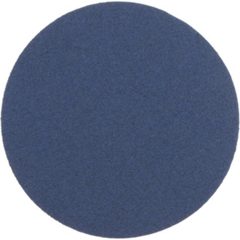 Norton 12 Diam, 40 Grit Zirconia Alumina Adhesive PSA Disc Very Coarse, Blue, Y Weighted Cloth Backing, Flexible 66261138320 – 97255848