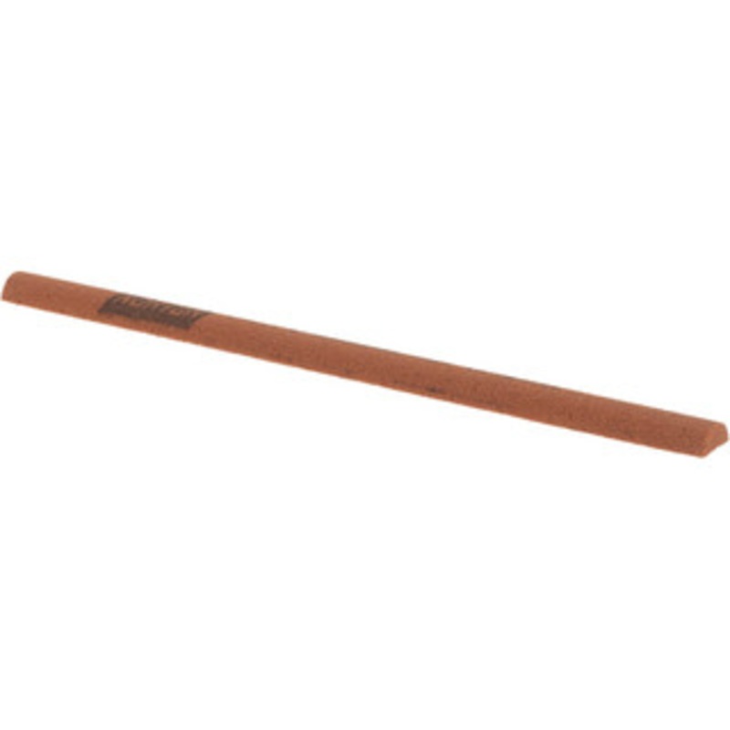 Norton 4 Long x 1/4 Diam Aluminum Oxide Sharpening Stone Half Round, Fine Grade 61463686350 – 94376712