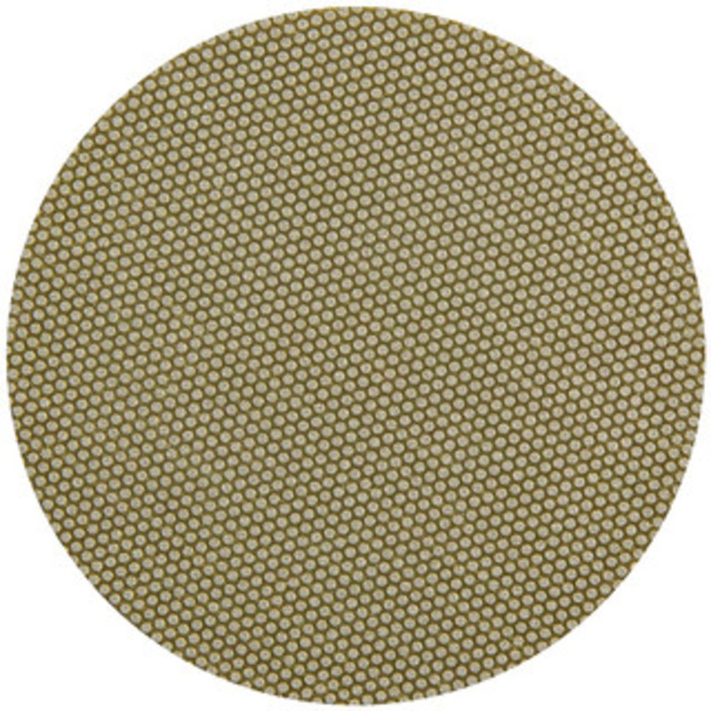 Norton 5 Diam, 400 Grit Diamond Adhesive PSA Disc Super Fine Grade, Yellow, Cloth Backing, Flexible 66260307960 – 64977580