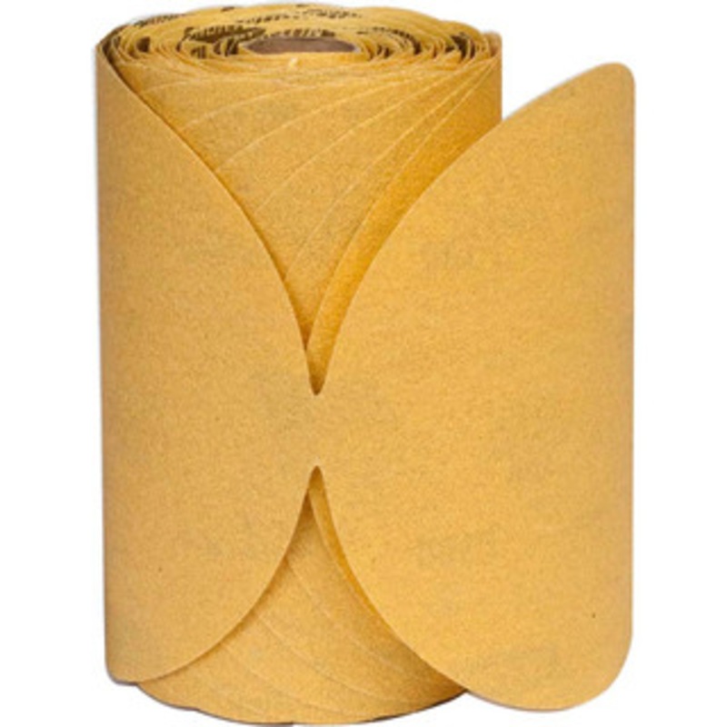 Norton 6 Diam, 180 Grit Aluminum Oxide Adhesive PSA Disc Fine Grade, B Weighted Paper Backing, For Random Orbital Sanders 66261183819 – 47441068