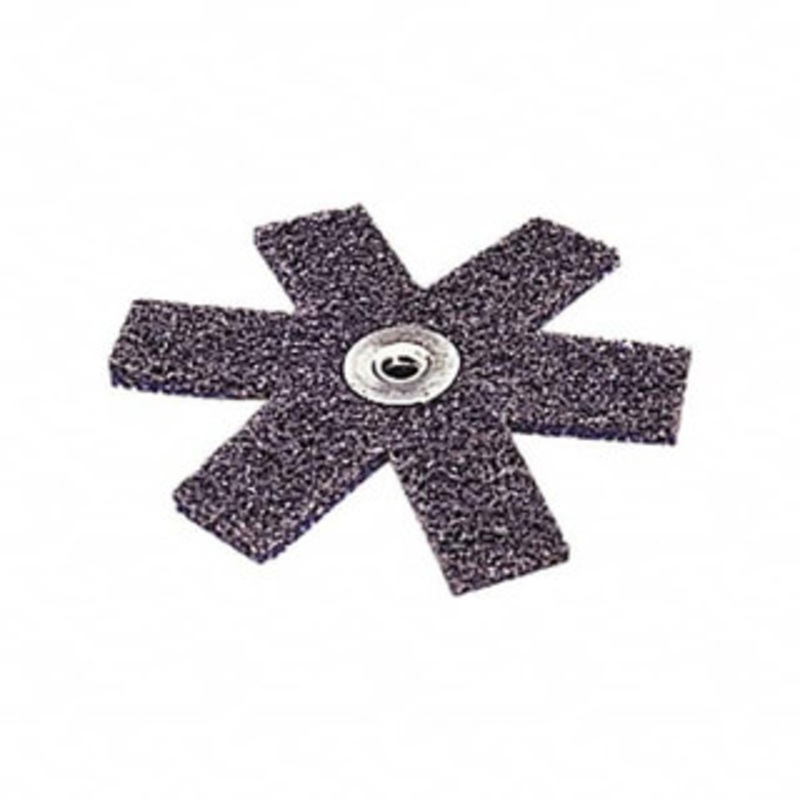 Standard Abrasives Sanding Stars, Abrasive Type: Non-Woven, Abrasive Material: Aluminum Oxide, Star Diameter (Inch): 2, Grade: Very Fine, Connector Type: Eyelet, Eyelet Size: 1/4-20 7010310484 – 85525517