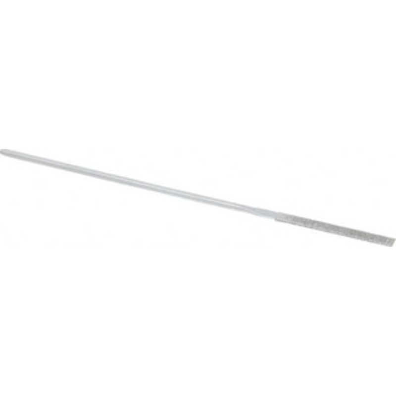 Strauss & Co. 5-1/2 OAL Medium Equalling Needle Diamond File 5/32 Wide x 3/32 Thick, 1-5/8 LOC, 126 Grit MI8617 D126 – 05237169