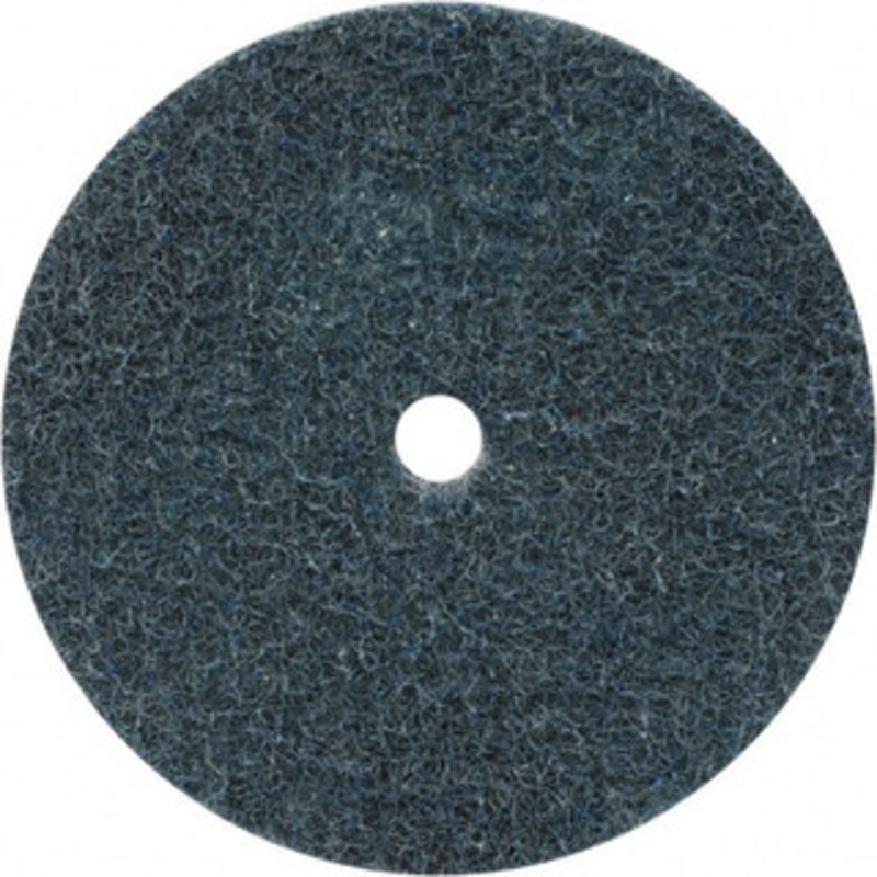 Walter Surface Technologies 4-1/2 Fine Grade Aluminum Oxide Deburring Disc 7/16 Center Hole, Hook & Loop Connection, Blue, 11,000 Max RPM 07R454 – 82027319