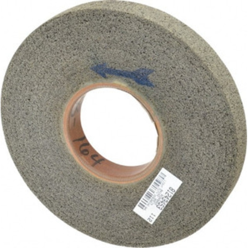 Brite Star 8 Diam, 1 Face Width, 3 Center Hole, Fine Grade, Silicon Carbide Deburring Wheel Convolute, Soft Density 6 Grade, 3,400 RPM 66261114589 – 81243453