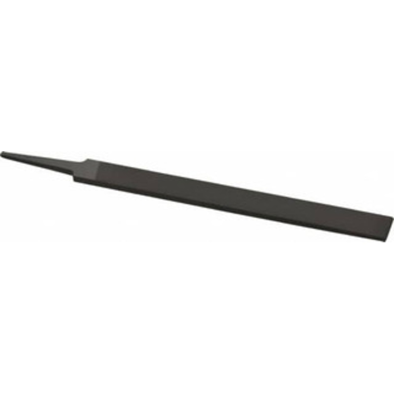 Grobet USA 8 Standard Precision Swiss Pattern Hand File Double Cut, 4 Cut, 29/32 Width x 3/16 Thick, with Tang 31.154 – 60209442
