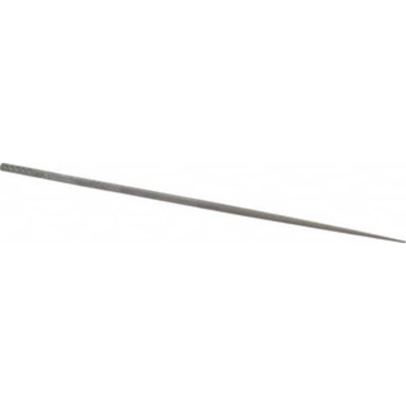 Nicholson 4 Needle Precision Swiss Pattern Round File 2 Cut, 2 LOC, with Handle 37060 – 60304383