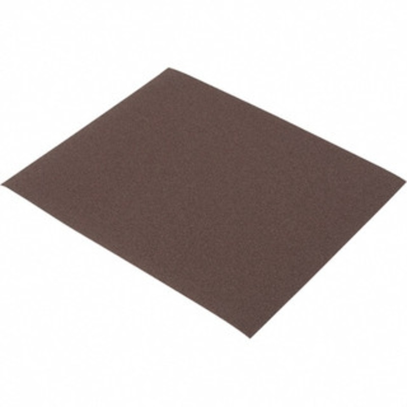 Norton 120 Grit, Aluminum Oxide Sanding Sheet 11 Long x 9 Wide, Fine Grade, J Weighted Cloth Backing 66261126338 – 00376129