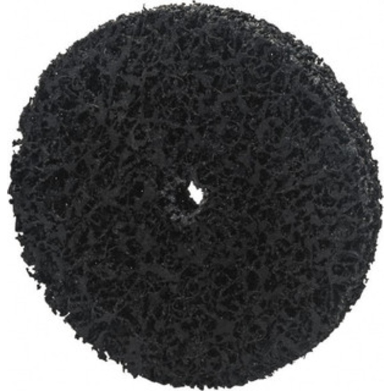 Norton 4 Extra Coarse Grade Silicon Carbide Deburring Disc 5/8 Center Hole, Arbor Connection, Black, 8,000 Max RPM 66623340167 – 70469358