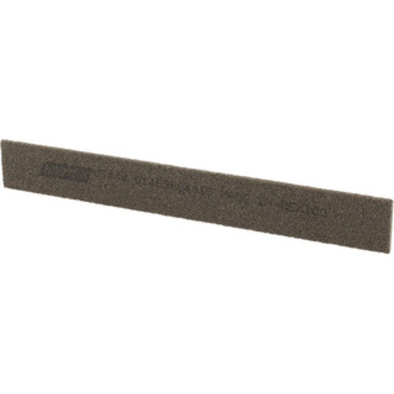Norton 4 Long x 1/2 Wide x 1/16 Thick, Aluminum Oxide Sharpening Stone Taper, Coarse Grade 61463686965 – 85527380