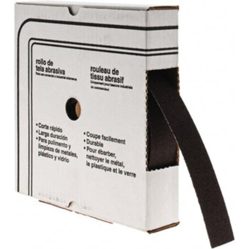 Value Collection 1-1/2 x 50 Yd 60 Grit Aluminum Oxide Shop Roll Medium Grade, X Weighted Cloth Backing 301600 – 64698764