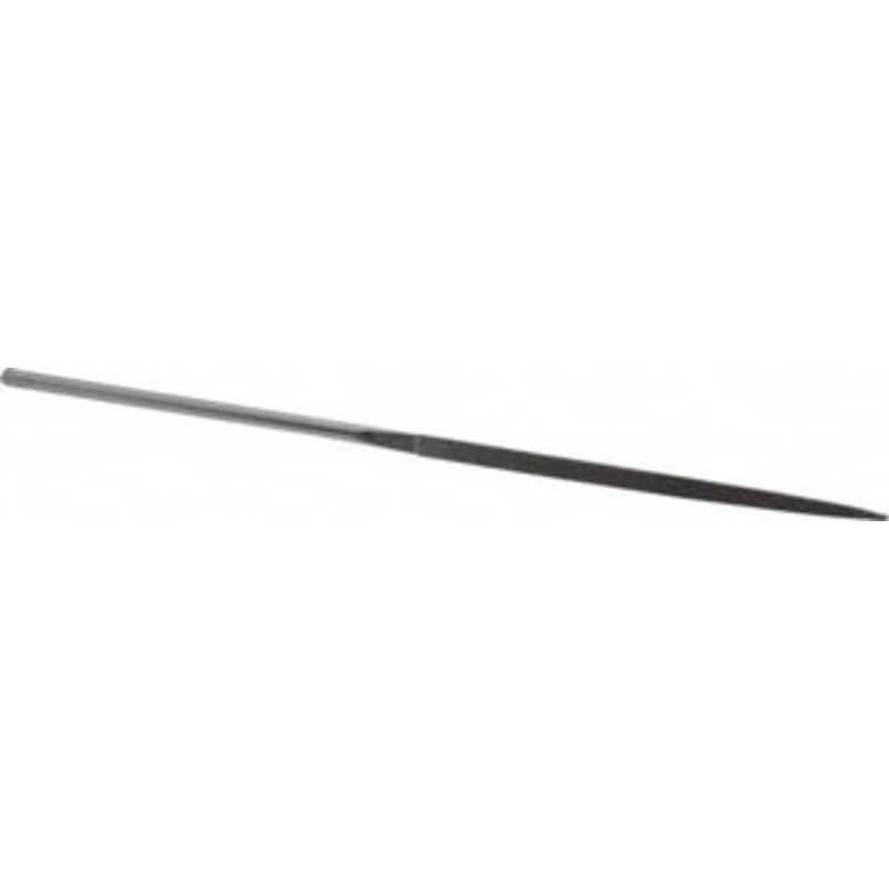 Grobet USA 5-1/2 OAL Very Fine Three Square Needle Diamond File 2-1/2 LOC, 220 Grit 33.965 – 03537495