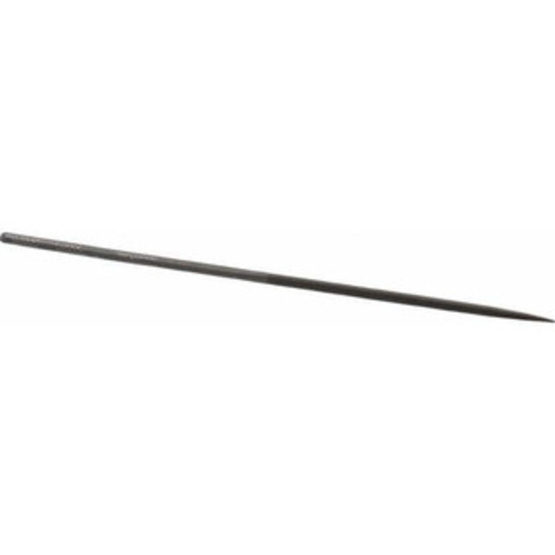 Grobet USA 6-1/4 Needle Precision Swiss Pattern Oval File 2 Cut, 3 LOC, with Handle 31.579 – 60235421