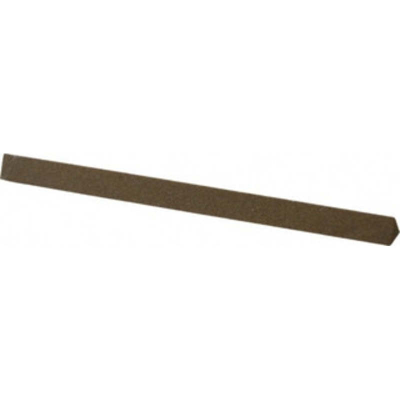 Made in USA 4 Long x 1/4 Wide x 1/4 Thick, Aluminum Oxide Sharpening Stone Triangle, Medium Grade UM10 – 05110465