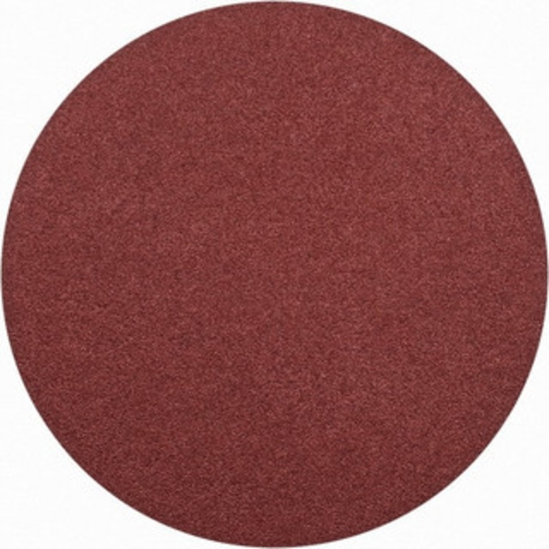 Merit Abrasives 16 Diam, 40 Grit Aluminum Oxide Adhesive PSA Disc Very Coarse, Black, Cloth Backing, Flexible 08834173106 – 72383714