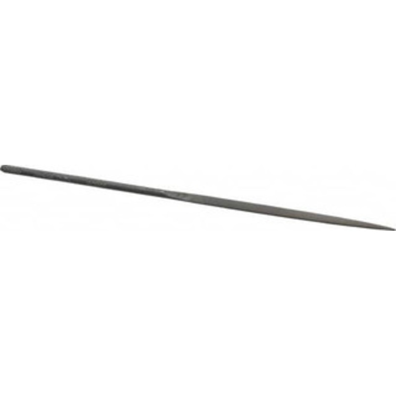 Nicholson 6-1/4 Needle Precision Swiss Pattern Crossing File 2 Cut, 2 LOC, with Handle T37870 – 60303781