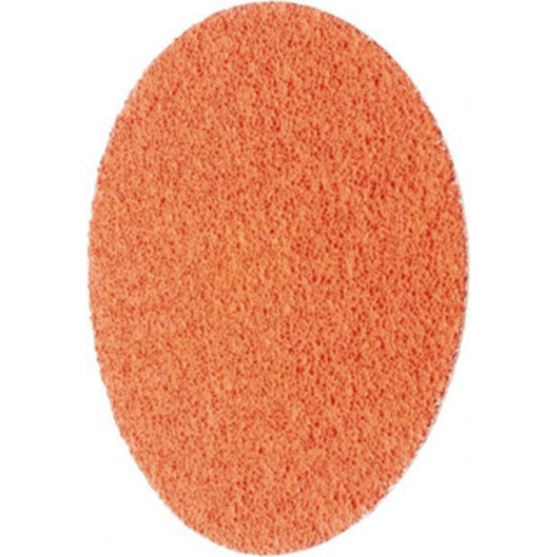 Norton 3 50 Grit Ceramic Alumina Quick Change Disc Type R Attachment, Coarse Grade, Orange, Coated, Polyester Backing, Speed-Lok TR Compatible 63642595480 – 30643977