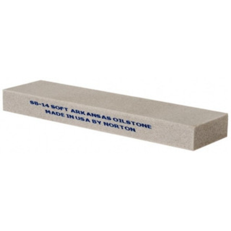 Norton 4 Long x 1 Wide x 3/8 Thick, Novaculite Sharpening Stone Rectangle, Extra Fine Grade 61463687565 – 97582043