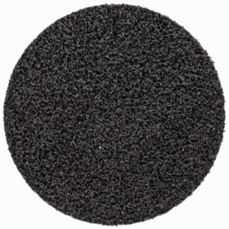 Standard Abrasives 1-1/2 60 Grit Silicon Carbide Quick Change Disc Type S Attachment, Medium Grade, Black, Coated, SocAtt Compatible 7010368219 – 32966541