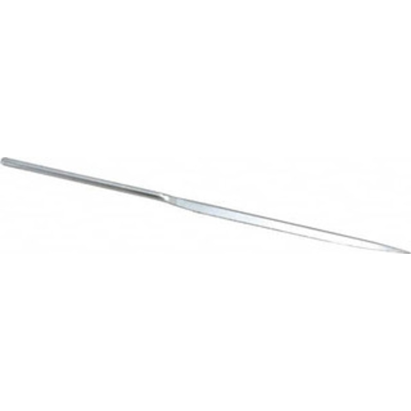 Strauss & Co. 5-1/2 OAL Coarse Barrette Needle Diamond File 13/64 Wide x 1/16 Thick, 2-3/4 LOC, 181 Grit 2102T D181 – 05241625