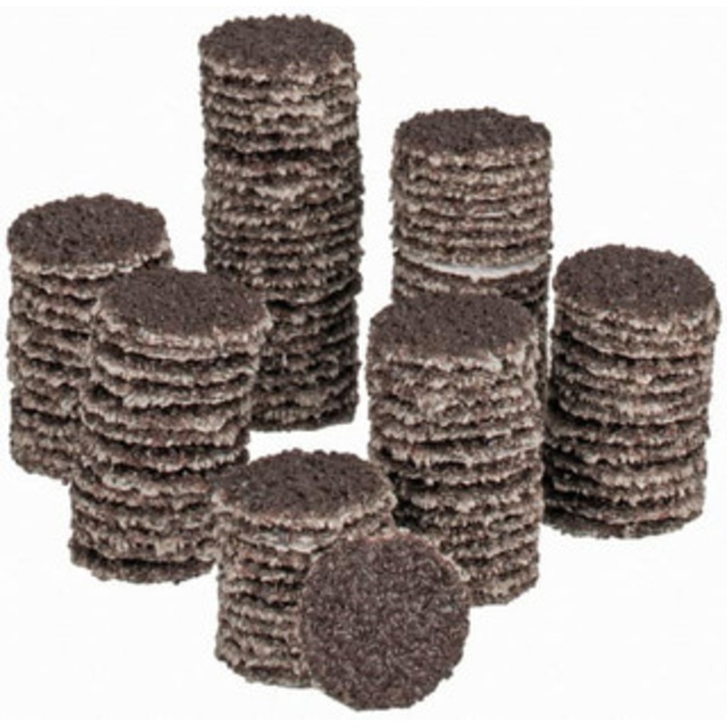 Tru-Maxx 1/2 Diam, 60 Grit Aluminum Oxide Adhesive PSA Disc Medium Grade, X Weighted Cloth Backing, For Right Angle/Vertical Shaft Portable Grinders 7000050-60 – 78280500