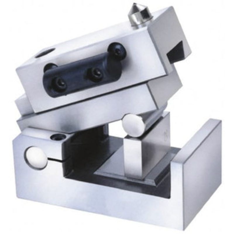 Accupro 4 Long x 4 Wide x 4 High Sine Wheel Dresser For Dressing Precise Angles from 0 to 60, 3/8 Shank Diameter 5240 – 02220804