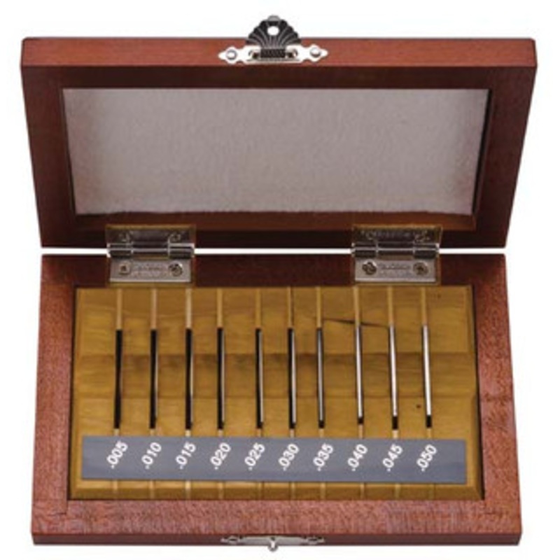 Mitutoyo Thin Rectangular Gage Block Set Series 516, 28 pcs. Steel, Grade AS-2 – 516-920-26