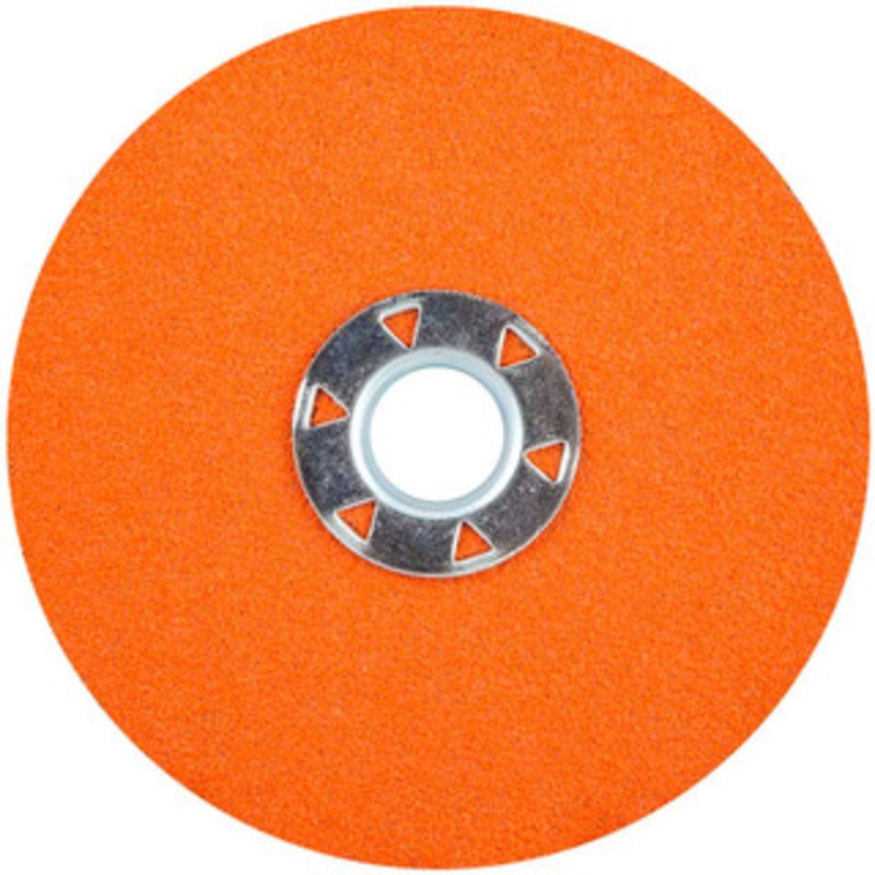 Norton 4-1/2 Diam, 5/8 Hole, 80 Grit Ceramic Alumina Fiber Disc Coarse, 11,000 Max RPM, Series BlazeX 69957370208 – 11020625