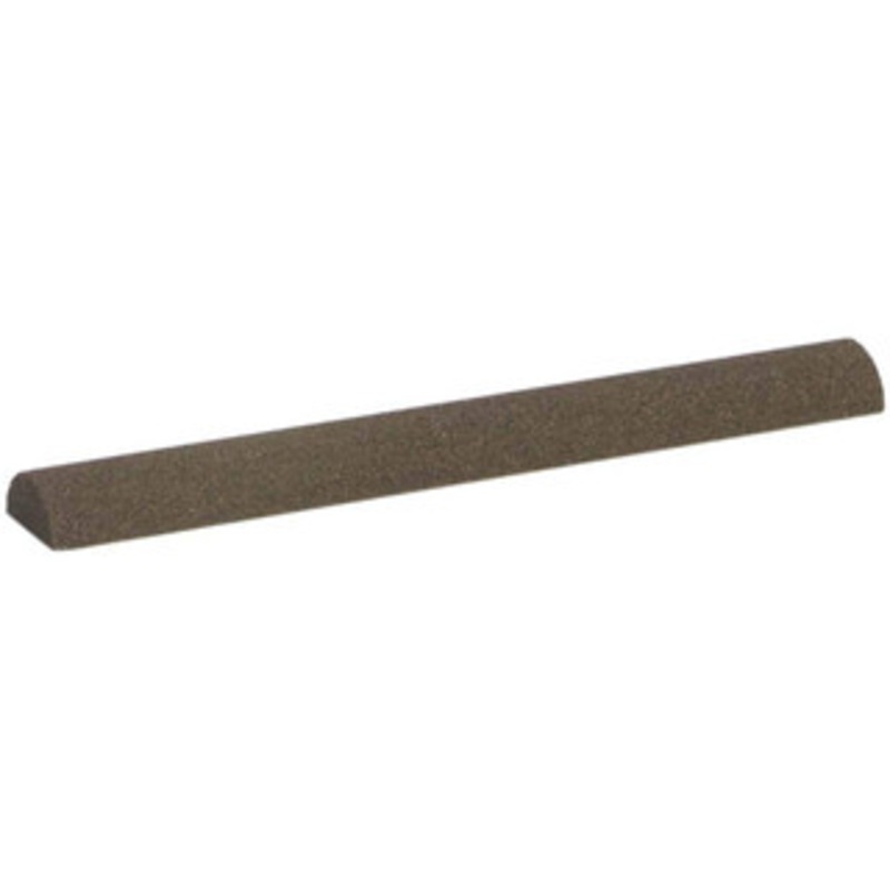 Norton 4 Long x 1/2 Diam Aluminum Oxide Sharpening Stone Half Round, Coarse Grade 61463686405 – 67443432