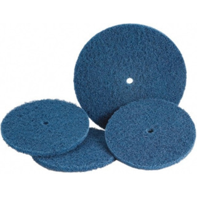 Standard Abrasives 12 Inch Diameter x 1-1/4 Inch Hole Plain Buff and Blend Deburring Disc Arbor Connector, 1,800 Max RPM, Very Fine Grade 7010368543 – 32969354