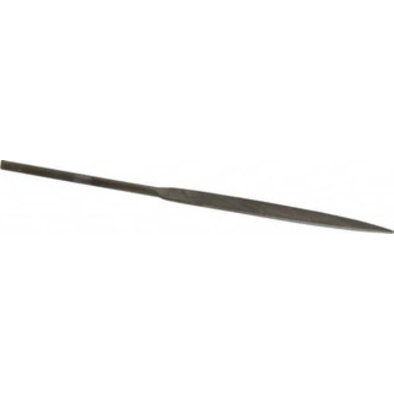 Value Collection 6-1/4 Needle Precision Swiss Pattern Flat File 0 Cut, 0 Cut, 3 LOC, 6 Width x 0.07 Thick, with Handle 382-0606 – 00665208