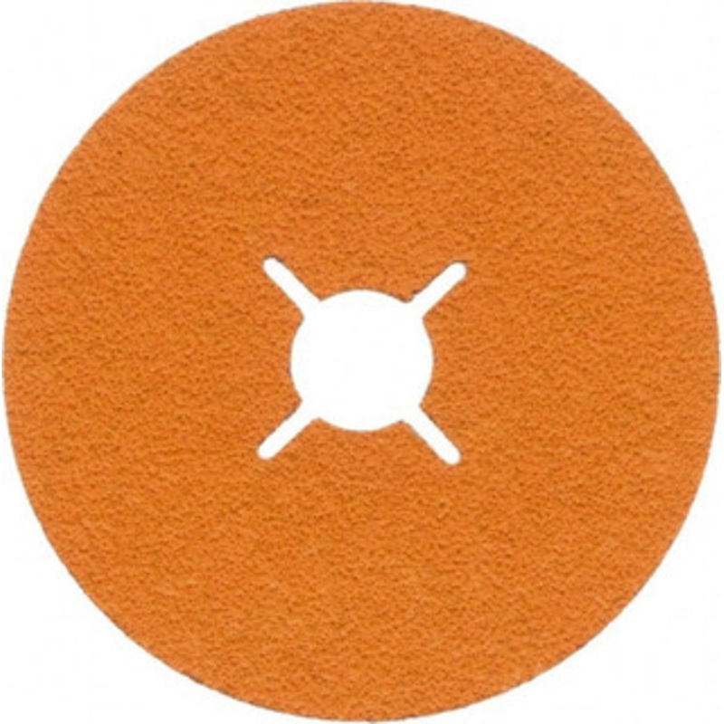 Walter Surface Technologies 4-1/2 Diam, 7/8 Hole, 60 Grit Ceramic Fiber Disc Series 15-X, Coolcut XX 15X456 – 57857435