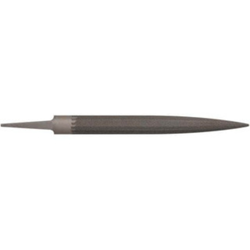 Grobet USA 10 Standard Precision Swiss Pattern Half Round File Double Cut, 0 Cut, 1 Width x 19/64 Thick, with Tang 31.123 – 60204534