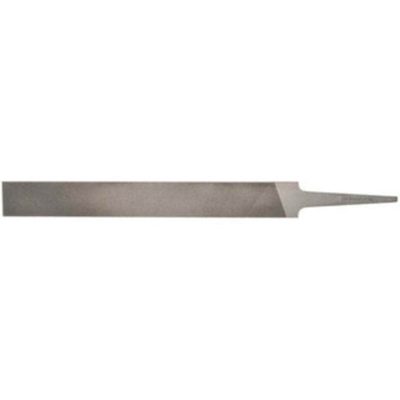 Grobet USA 6 Standard Precision Swiss Pattern Hand File Double Cut, 1 Cut, 3/4 Width x 5/32 Thick, with Tang 31.145 – 60205317