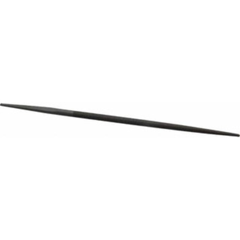 Grobet USA 6 Standard Precision Swiss Pattern Round File Double Cut, 0 Cut, 1/4 Width, with Tang 31.288 – 60112307