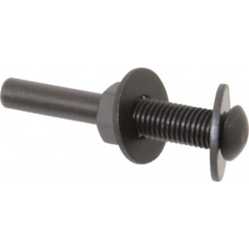 Made in USA 2-1/4 Length x 1/4 Shank Diam Deburring Wheel Mandrel Compatible with 2 Diam Deburring Wheels H-808-2 – 05009782